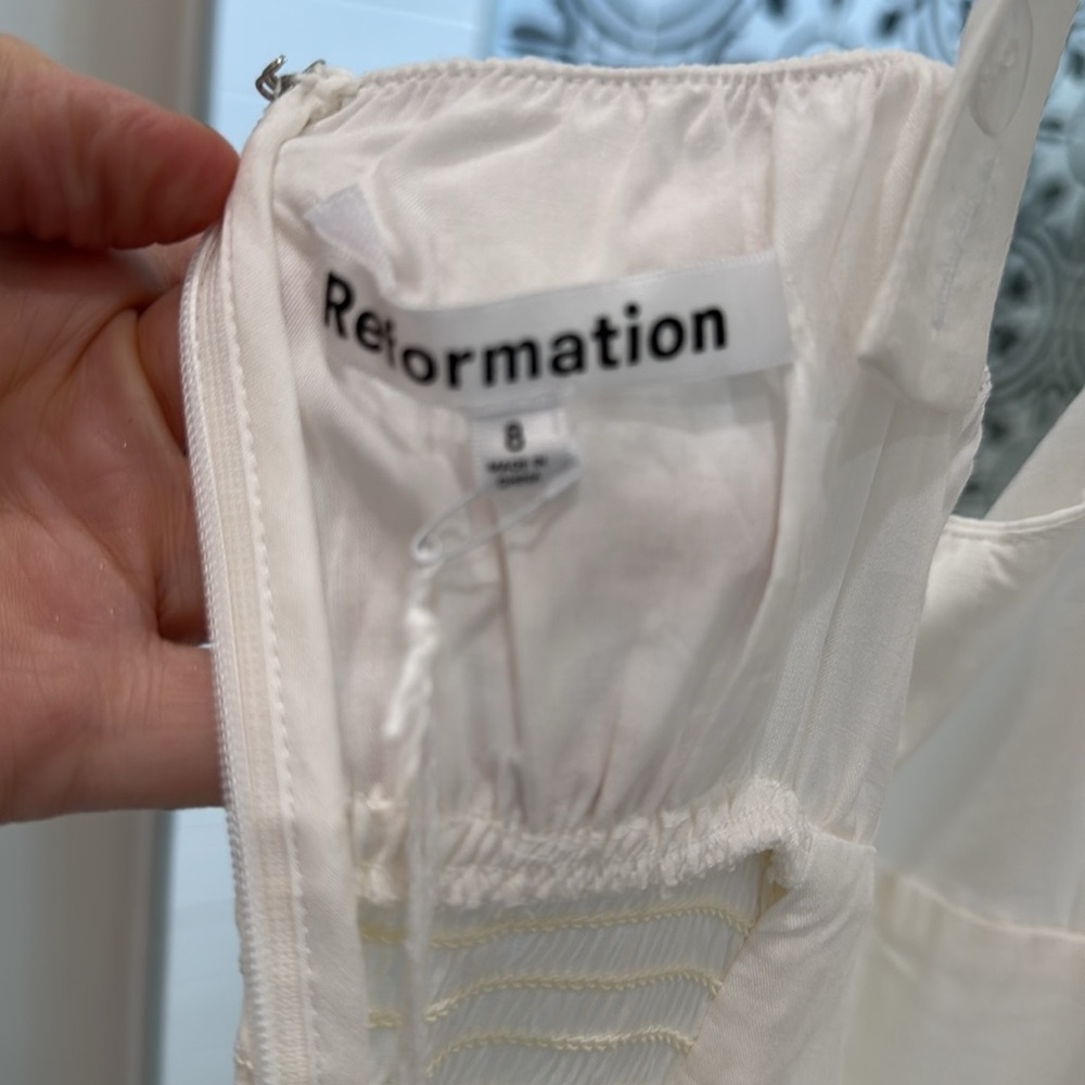 Reformation Ivory Maxi Dress - Picture 4 of 6